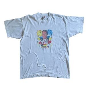 Vintage 90s NBC 12 News Sean McLaughlin 'What's The Weather, Sean?' T-shirt